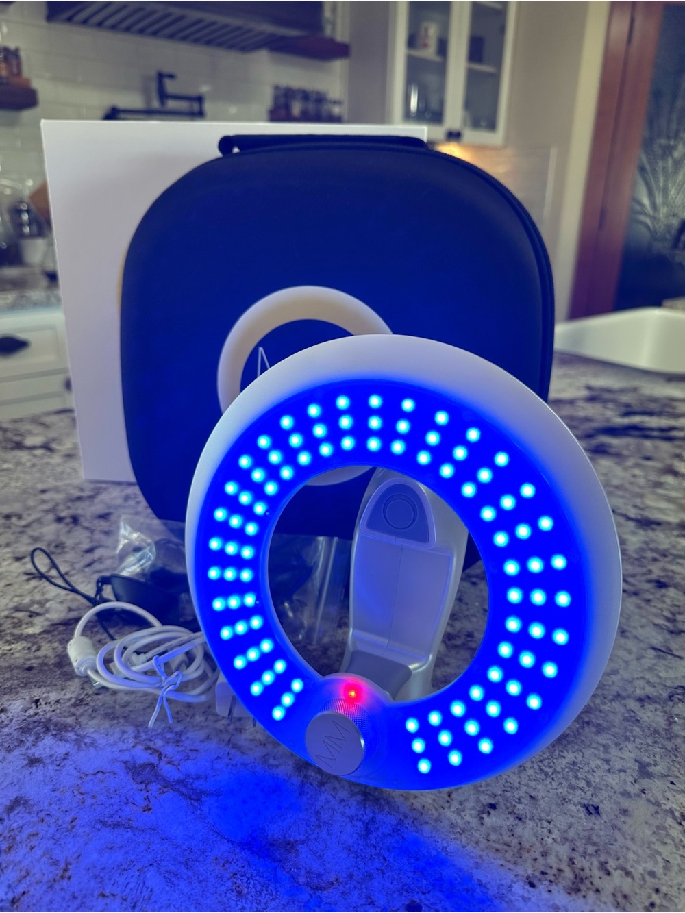 MMSPHERE 2GO LED Light for Face, Neck & Chest Complete Kit Tested - Picture 8 of 13